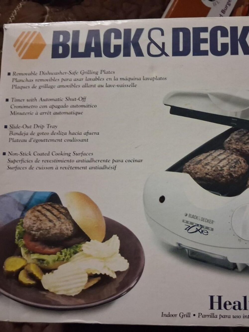 black and decker indoor grill